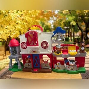 Little People Toddler Learning Toy Caring For Animals Farm Playset